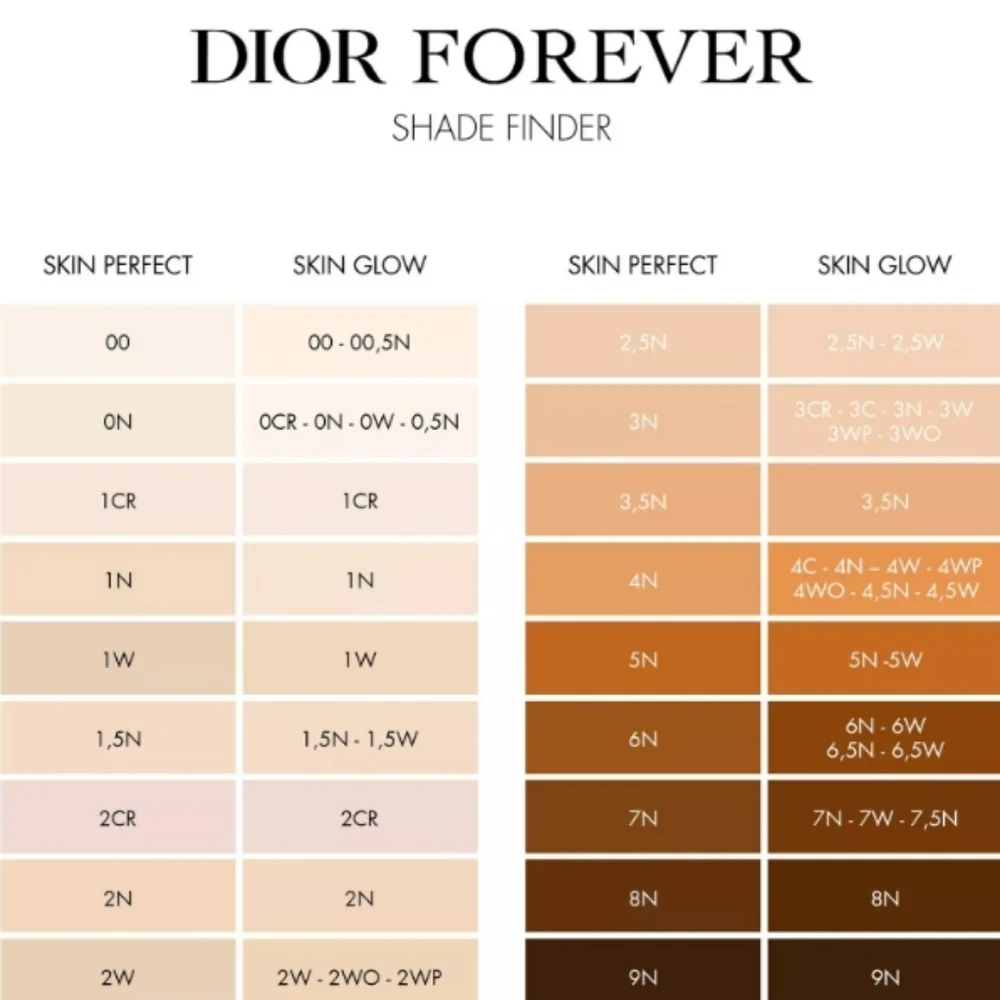 CLEARANCE! Dior Forever Skin Glow Foundation: Shade 3,5N, 24 Hr 30ml Sealed, New